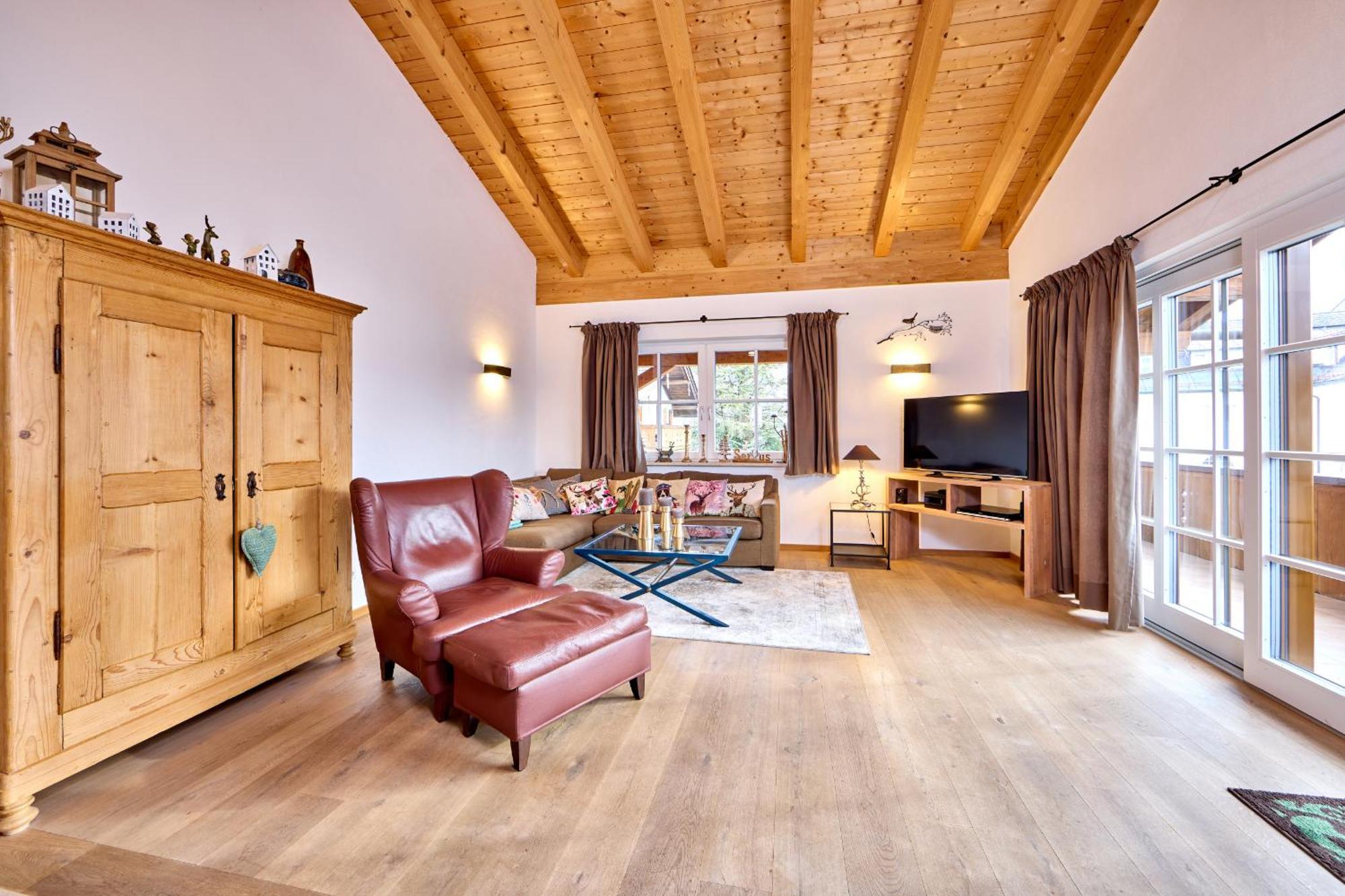 Ferienwohnung Eckbauer ガルミッシュ・パルテンキルヒェン エクステリア 写真